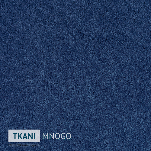 Фото фактуры велюра “37” (однотонный синий)