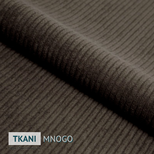 Фото материала велюра “TZFBR-5” (полоса коричневый)