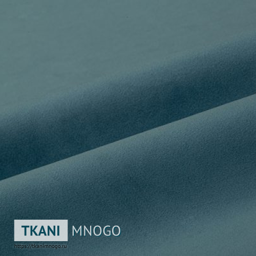 Фото “52” (однотонный голубой) - внешнего вида бархата