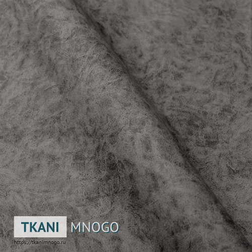 Фото фактуры велюра “1033-3” (узор серый)