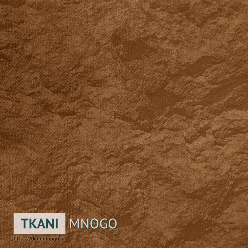 Фото ткани велюра “NT-13” (узор оранжевый)