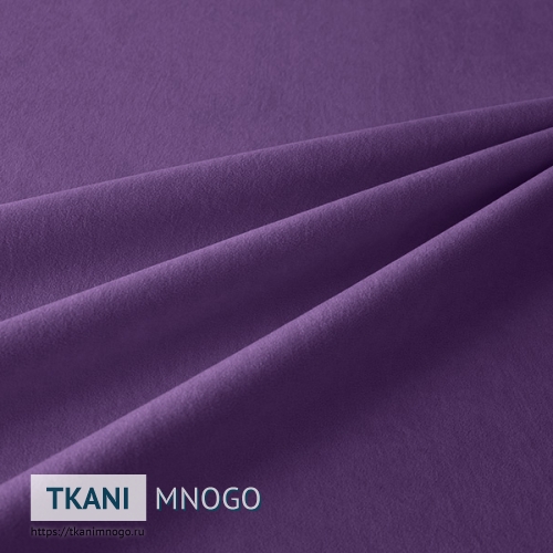 Фото материала велюра “Lion-16” (однотонный фиолетовый)