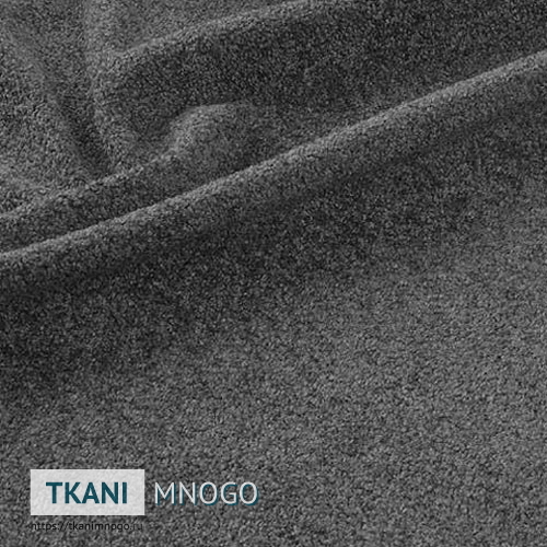 Фото 71GREY цвет серый однотонный Ткань Велюр