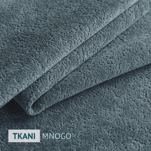 Фото обивки велюра “17” (однотонный зеленый, серый)